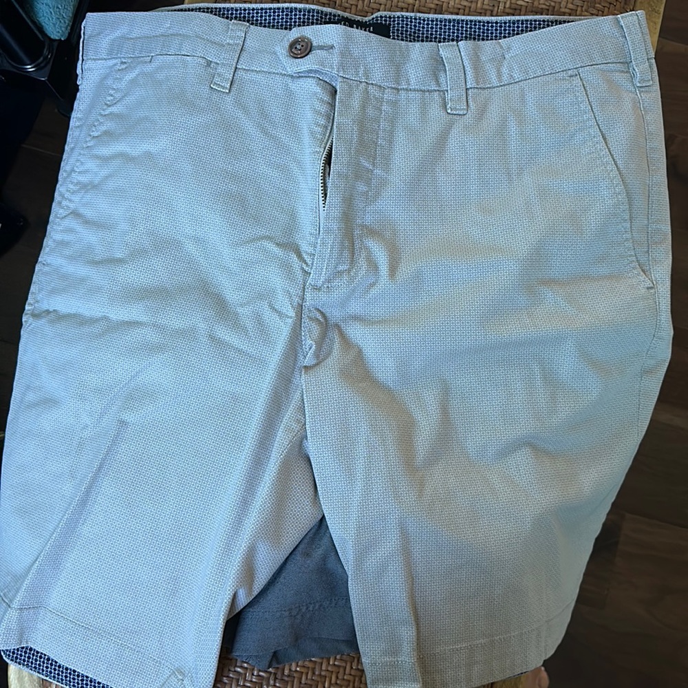 Tan Ted Baker shorts 34r.
